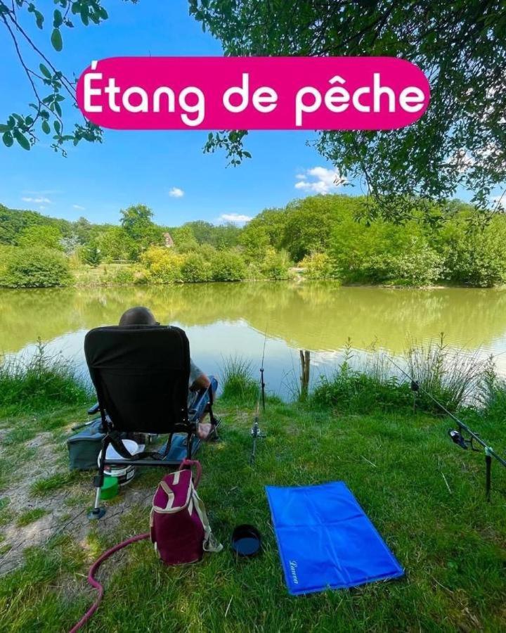 Mobil Home Tout Confort Ideal Pour 4 Personnes Dans Le Domaine De Dugny Camping 4 Etoiles, Proche De Blois, Du Zoo De Beauval Et Des Chateaux De La Loire Onzain Luaran gambar