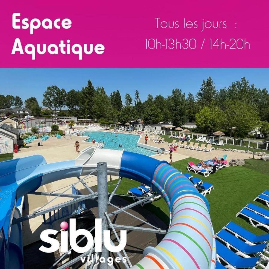 Mobil Home Tout Confort Ideal Pour 4 Personnes Dans Le Domaine De Dugny Camping 4 Etoiles, Proche De Blois, Du Zoo De Beauval Et Des Chateaux De La Loire Onzain Luaran gambar